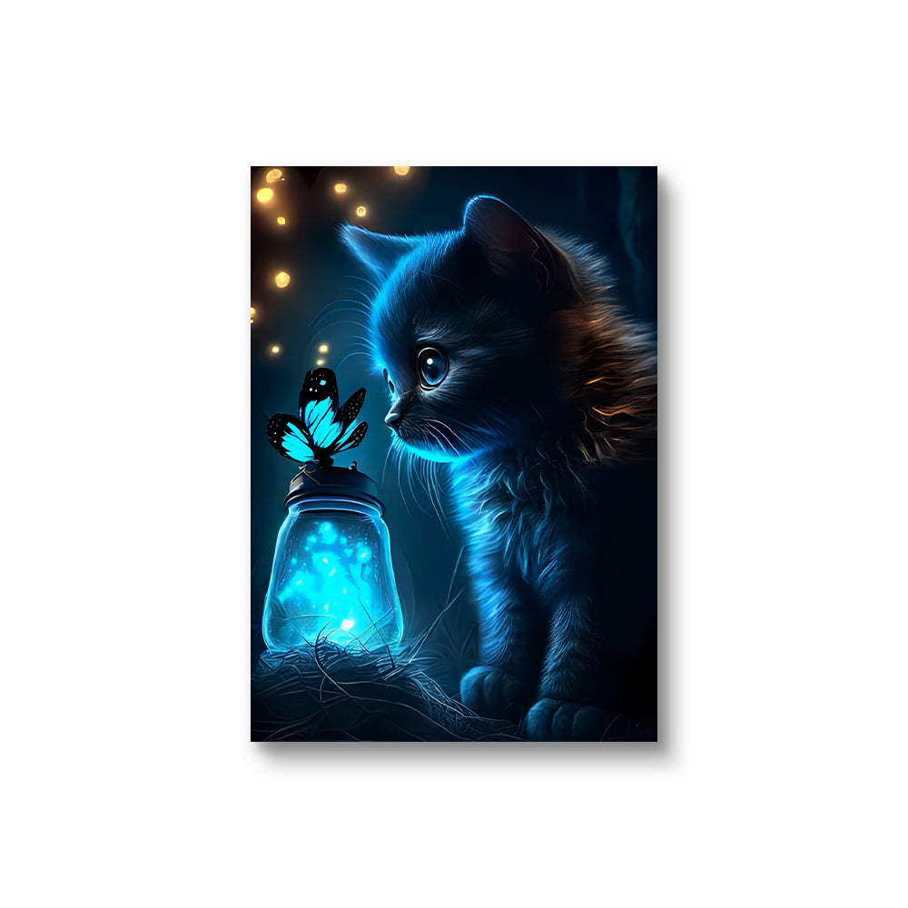 Toile - Glow Cat