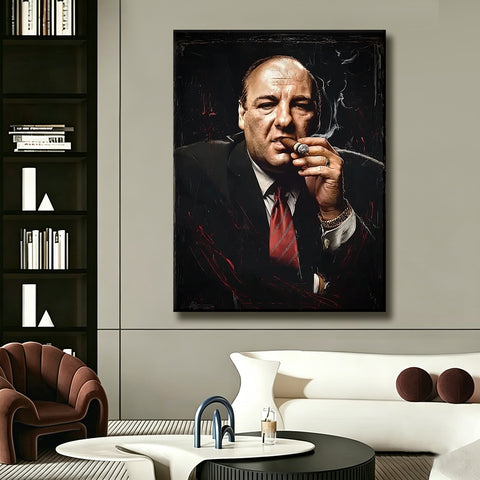 Toile - Tony Soprano