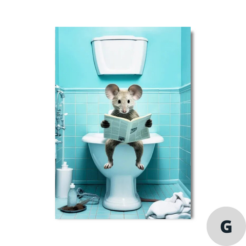 Toile - Animal WC