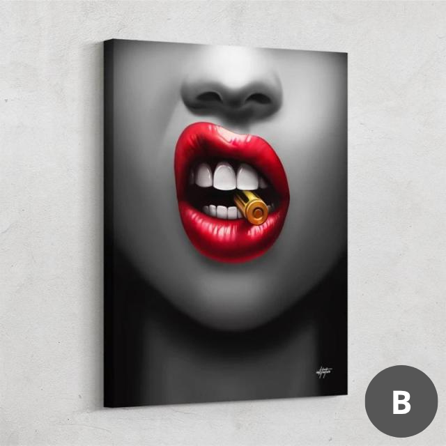 Canvas - Smoking Kiss