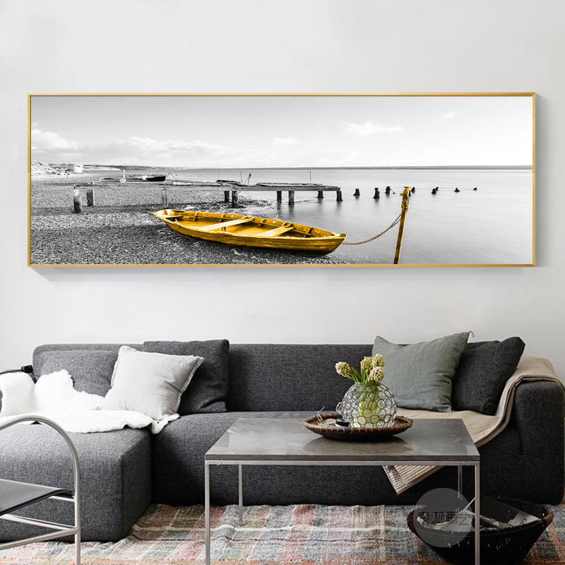Toile - Gold Boat
