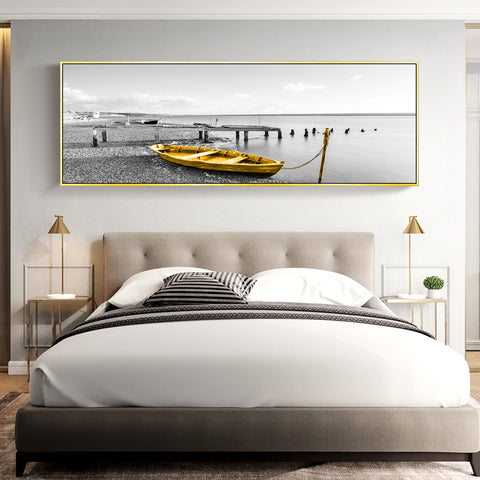 Toile - Gold Boat