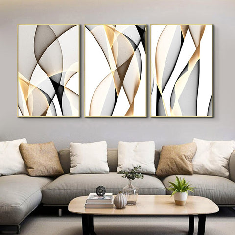 Toile - Light & Gold Shades