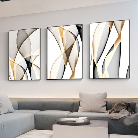 Toile - Light & Gold Shades