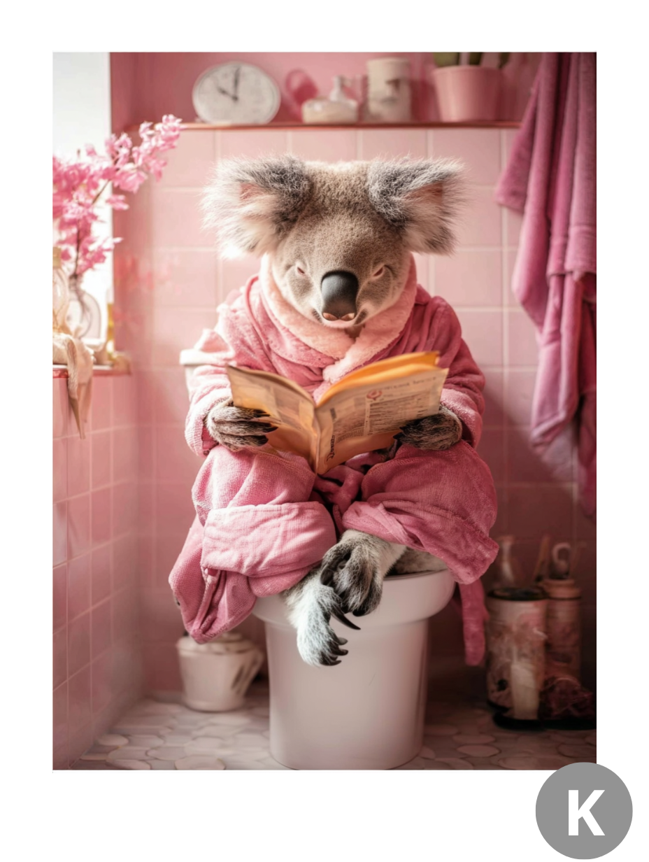 Canvas - Animal WC
