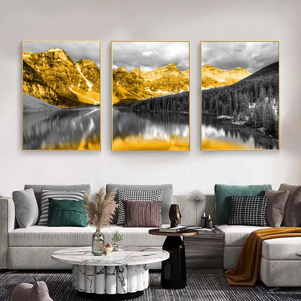 Toile - Golden View