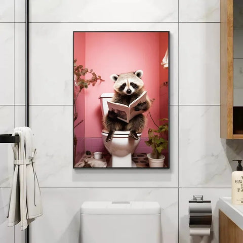 Toile - Animal WC