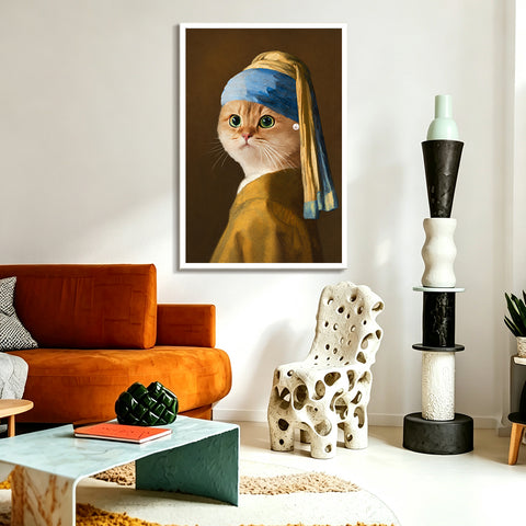 Toile - Feline Pearl
