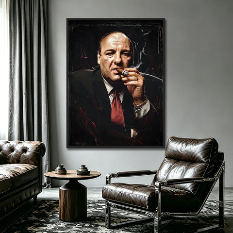 Toile - Tony Soprano