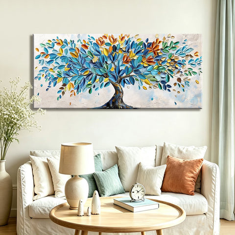 Toile - Vibrant Leaves