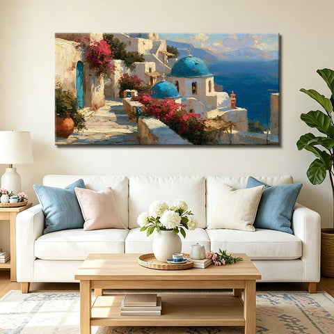 Toile - Santorini Dreams