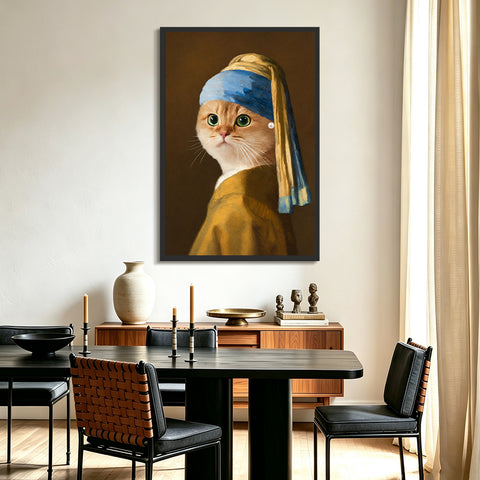 Toile - Feline Pearl