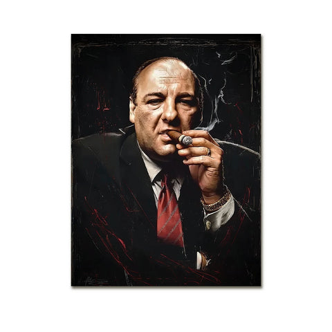 Toile - Tony Soprano