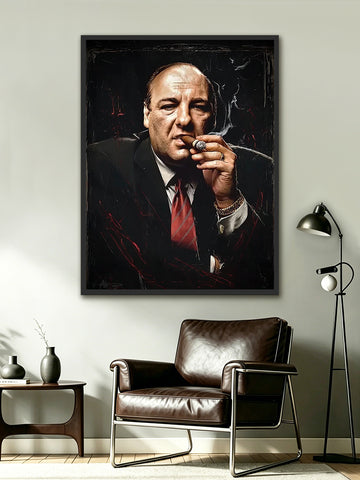 Toile - Tony Soprano