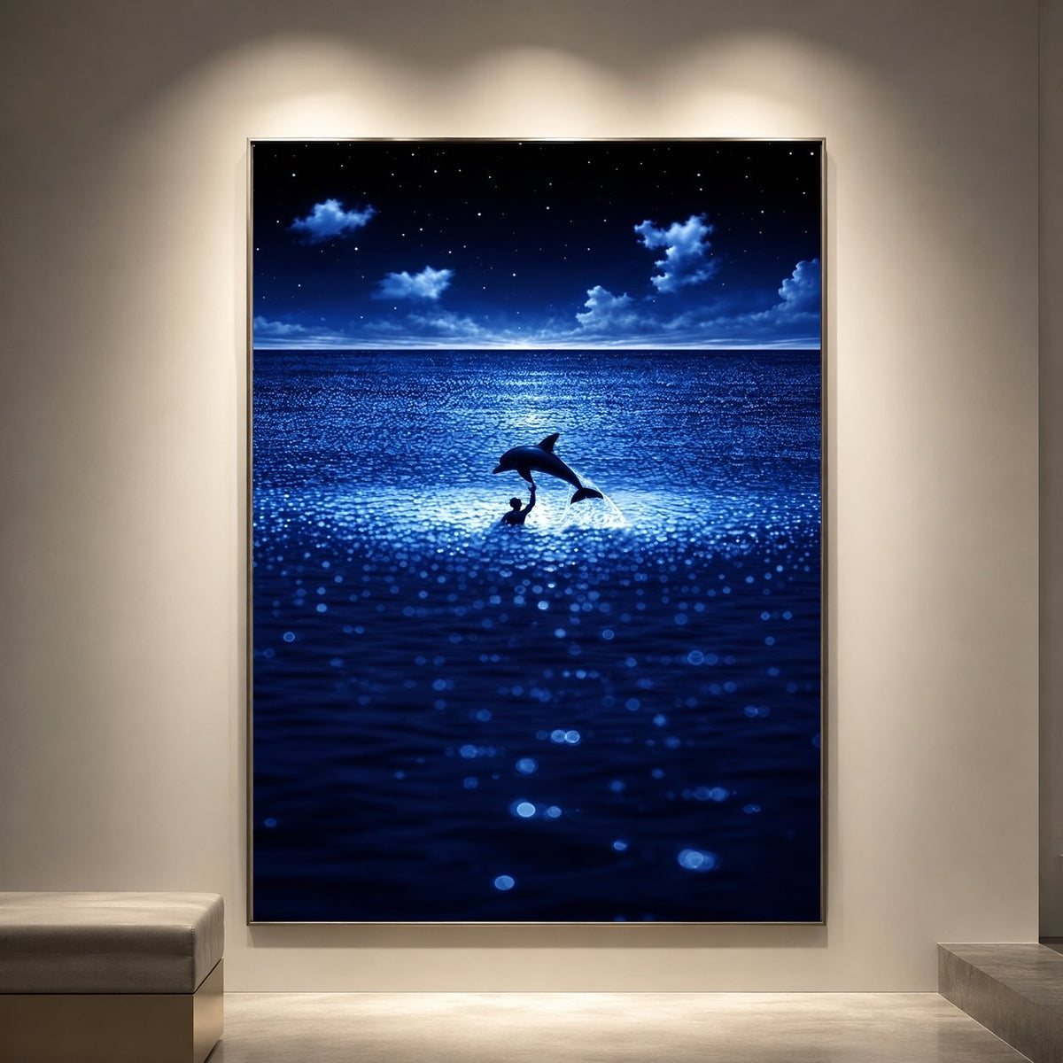 Toile - Great Blue