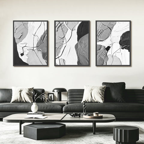 Toile - Monochrome Flow