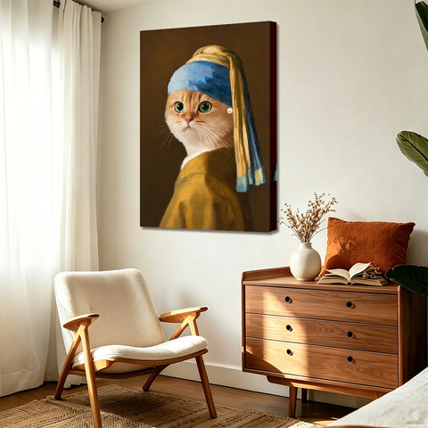 Toile - Feline Pearl