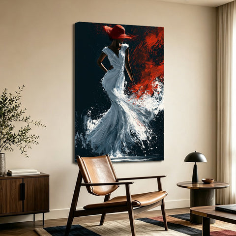 Toile - Dancing Elegance