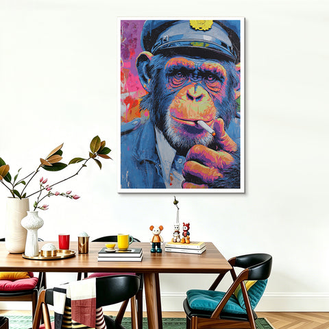 Toile - Monkey Police