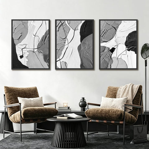 Toile - Monochrome Flow