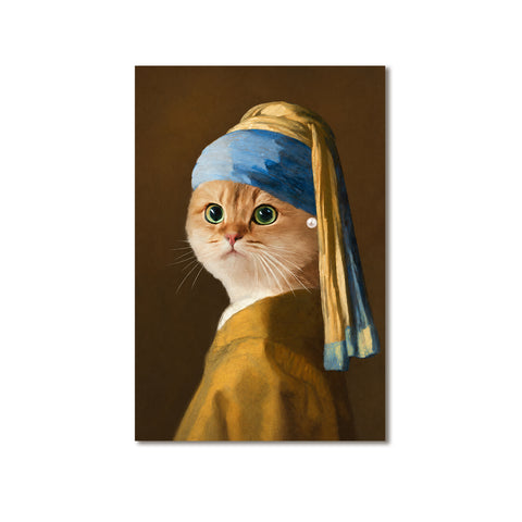 Toile - Feline Pearl