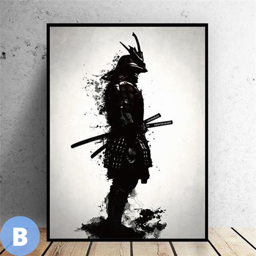 Toile - Japanese Samurai