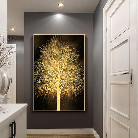 Toile - Gold Tree