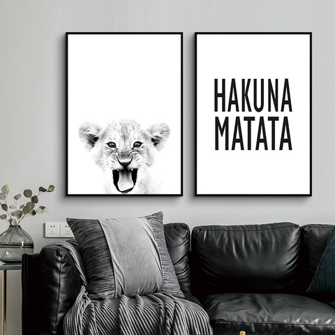 Toile - Hakuna Matata