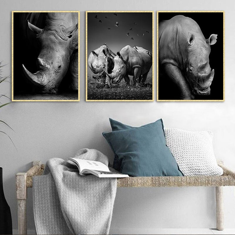 Toile - Rhinos