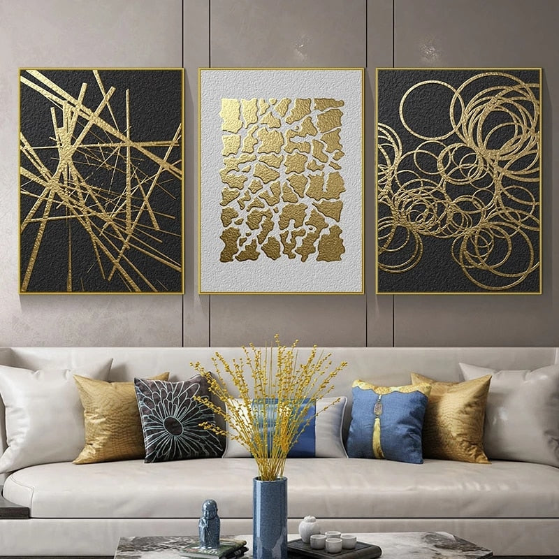 Toile - Gold Abscons