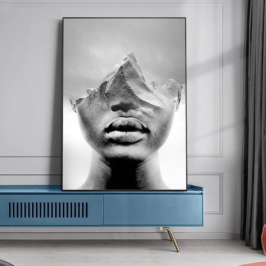 Toile - Mountain Face