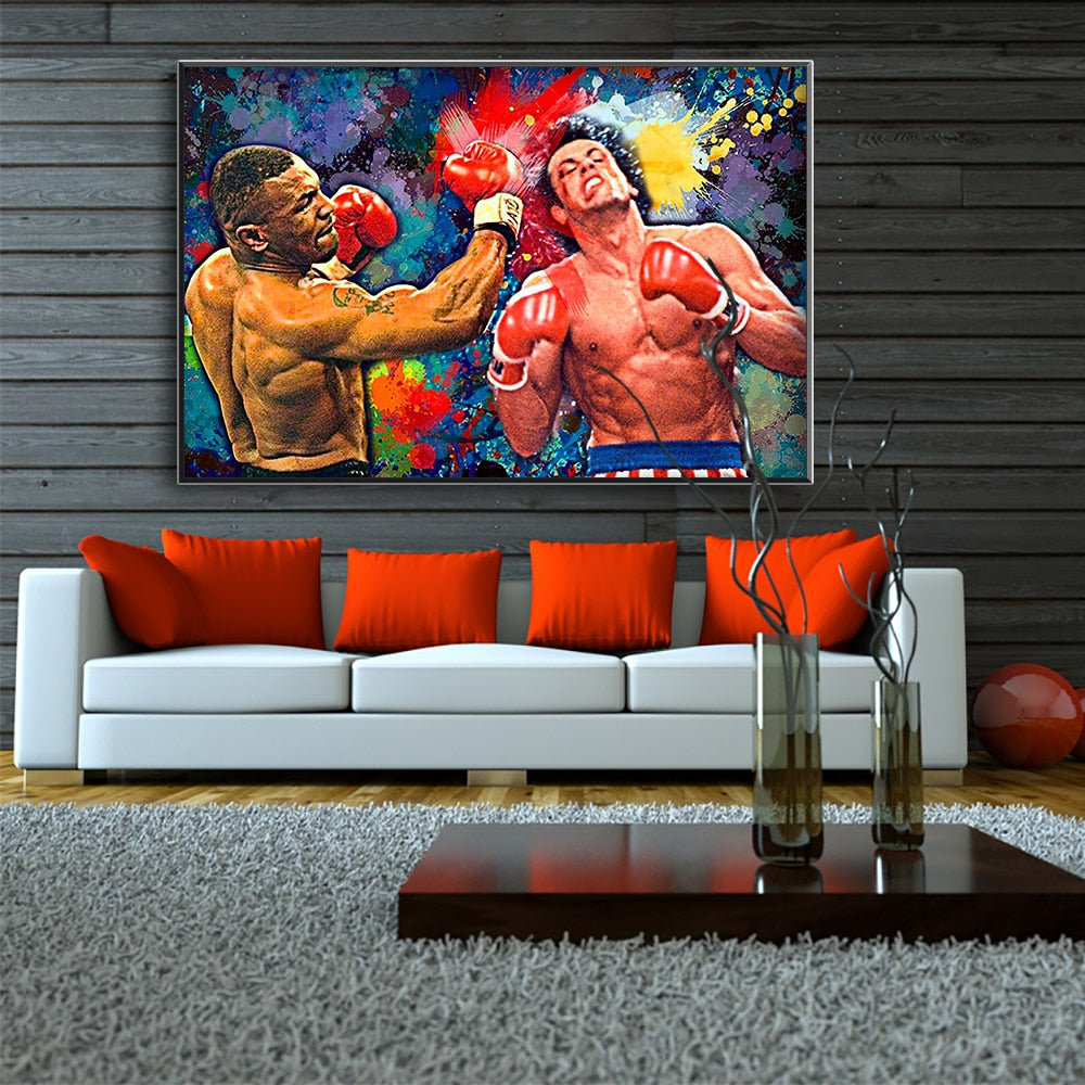 Toile - Tyson x Rocky