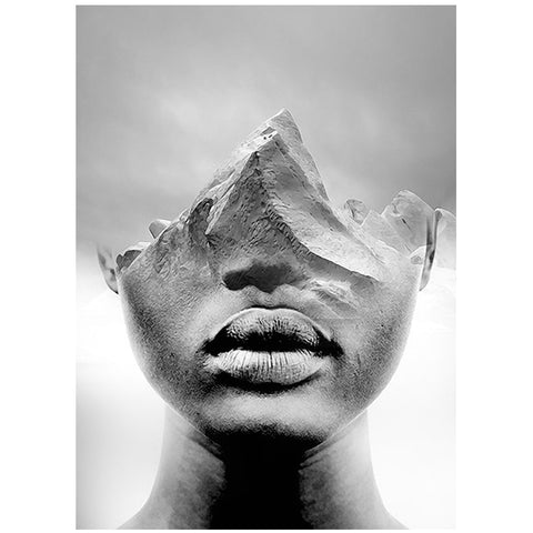 Canvas - Mountain Face