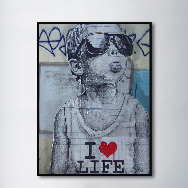 Toile - I Love Life