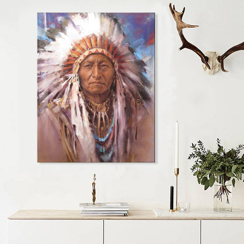 Toile - Indian Man