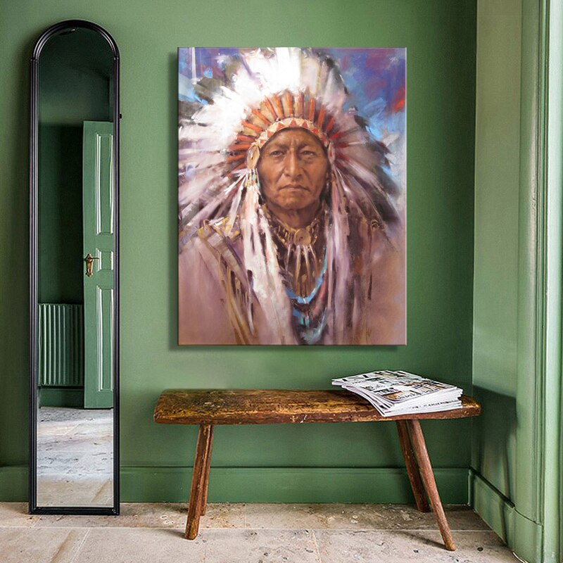 Toile - Indian Man