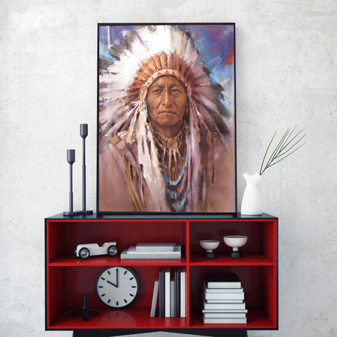 Toile - Indian Man