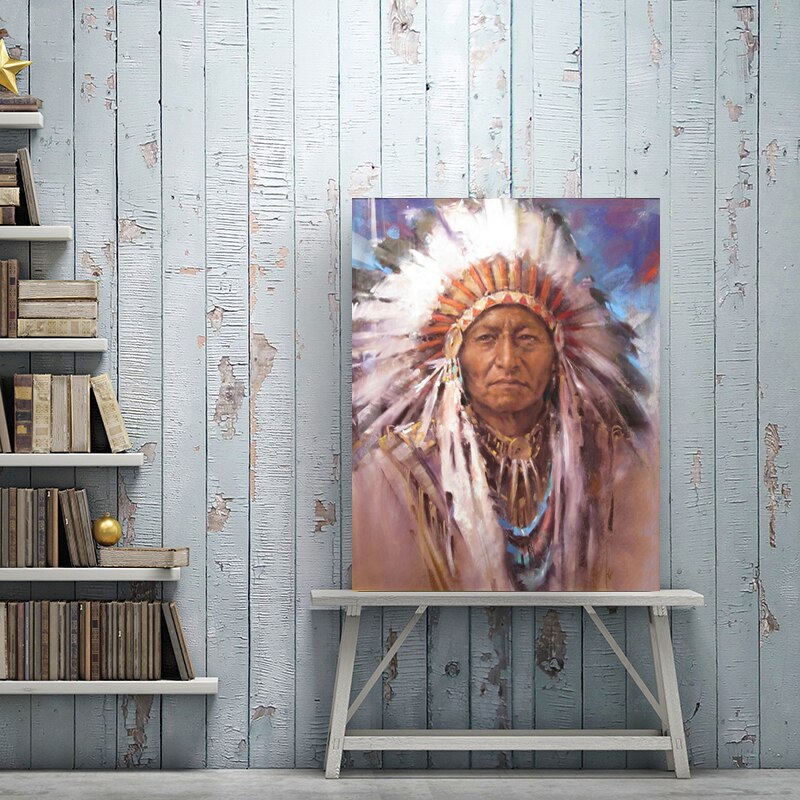 Toile - Indian Man