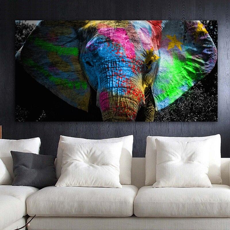 Affiche - Elephant Color Bomb