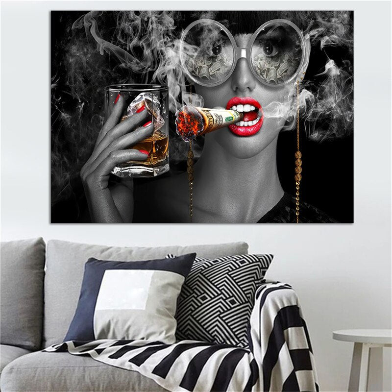 Toile - Sexy Money Smoke