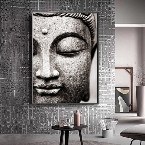 Toile - Sepia Buddha