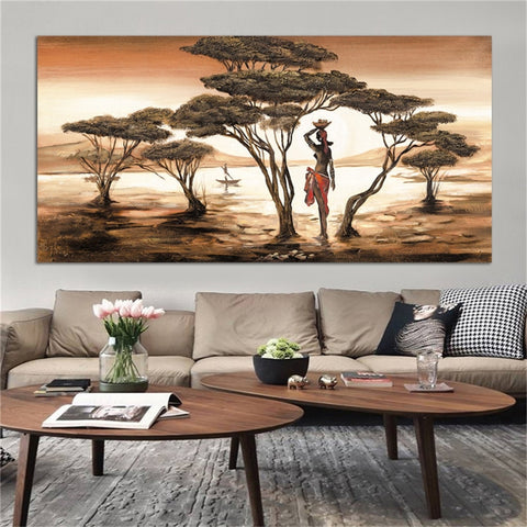 Toile - African Landscape