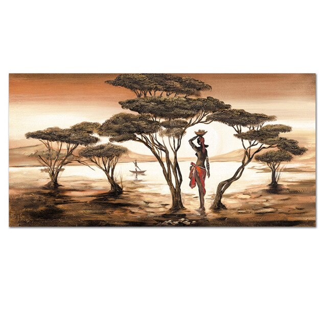 Toile - African Landscape