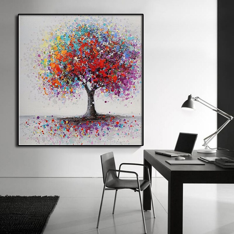 Toile - Color Tree