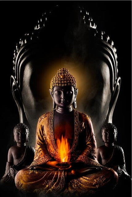 Toile - Buddha Peace
