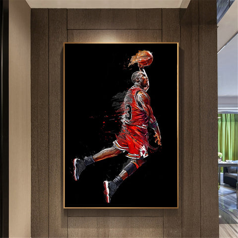 Toile - Michael Jordan