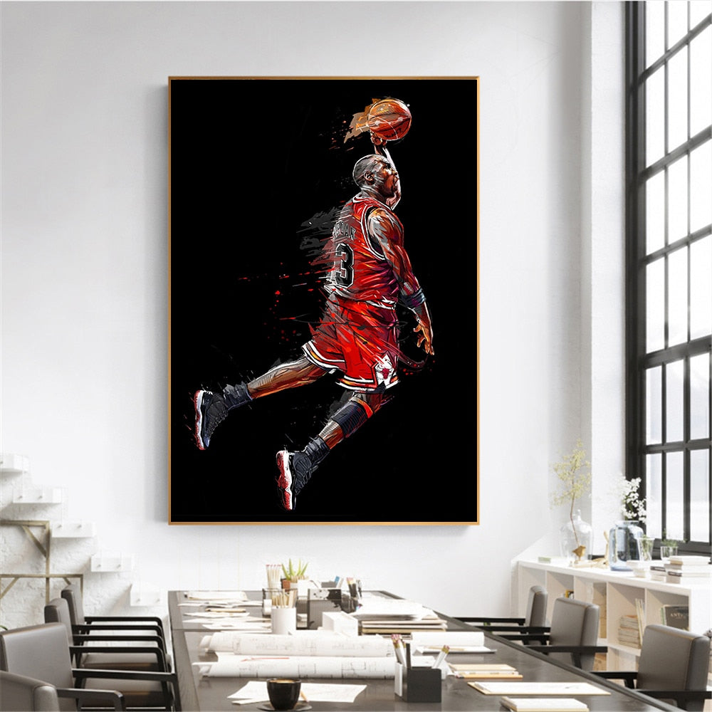 Toile - Michael Jordan