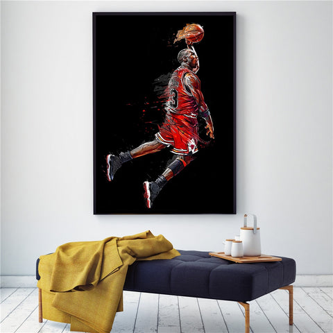 Toile - Michael Jordan