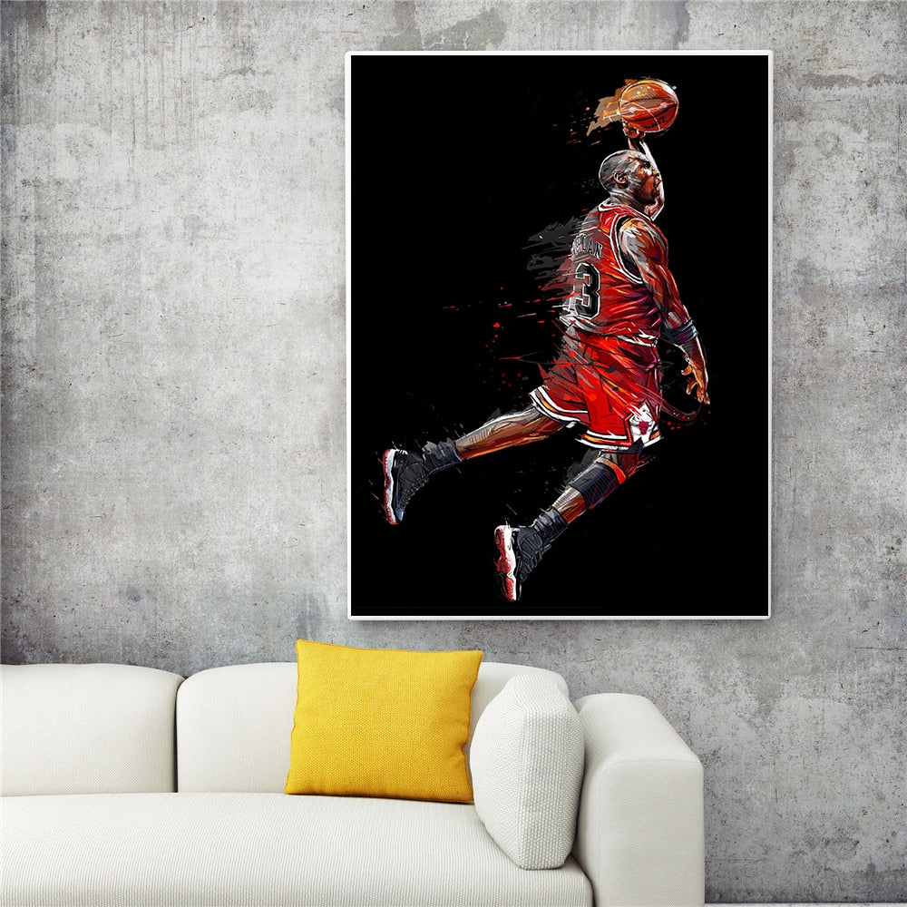 Toile - Michael Jordan