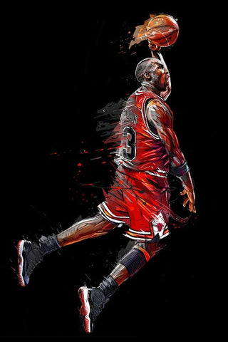 Toile - Michael Jordan